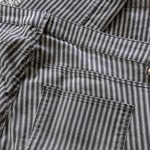 H&M B&W Striped Skinny Pants 14